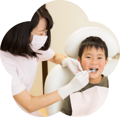 虫歯の予防と治療 写真